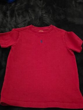 Polo by Ralph Lauren Red Short-Sleeve Tee with Blue Pony